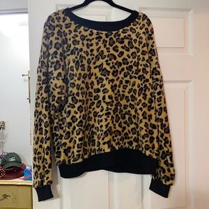 Cheetah Print sweater